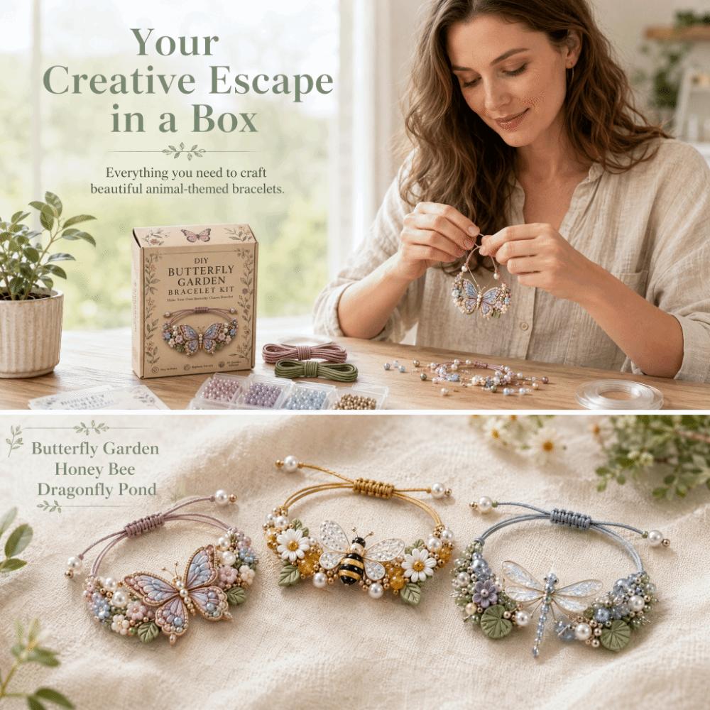 Animal Design Animal Shaped Bracelet Non-Finished Products DIY Kit Bracelet  Home Decor