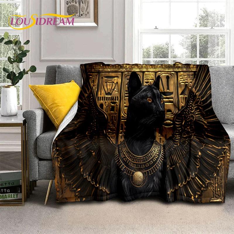 Ancient Egypt  29 Style New Death Anubis Pharaoh Horus Mythology Soft Blanket,Soft Throw Blanket for Home Bedroom Bed Sofa Child