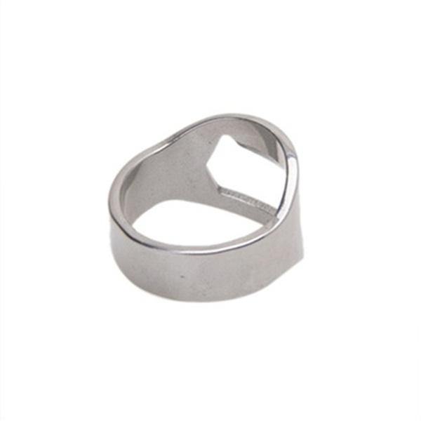 New 3 Pcs/set Stainless Steel Creative Versatile Cool Finger Ring Bottle Opener Bar Beer Tools(color Random) Kitchen Supplies
