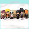 Beautifully Crafted 6pcs Naruto Action Figures Pvc Miniatures Perfect For Fans Gift And Decor