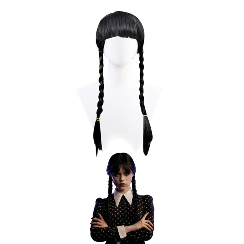 Wednesday Adams Costume for Kids Girls Adams Family Cosplay Kids Birthday Christmas Halloween Pretend Cosplay [KOVIDSUN] Kids, Costume, Dress, Dress,