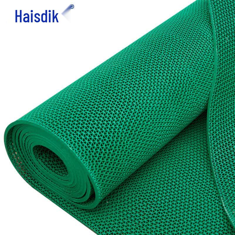 Haistik HKZX-10 S-Shape PVC Anti-slip Floor Mat 5mm Enhanced