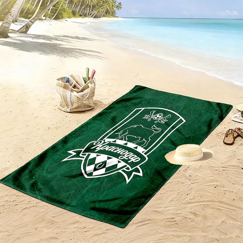 FC Krasnodar Legend Print Beach Towel, Large Soft Quick Dry Towel for Beach Camping Swimming