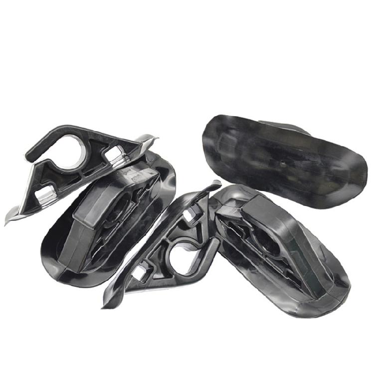 2pcs Fishing Boats Accessories Paddle Fixed Buckle Inflatable Kayak Safety Rope Buckle Offset Opening Paddle Spacer