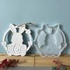 Easters Themed Silicone Craft Mould Designs for Rabbits Charm Easy to Clean and Reusable for Crafting