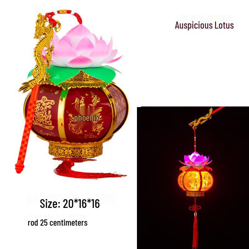 2026 Year of the Horse Spring Festival Children's Handheld Cartoon Lantern Toy