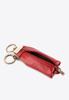 Portachiavi in Pelle da Uomo Wittchen con Portachiavi Rosso Pelle Vera Rossa
