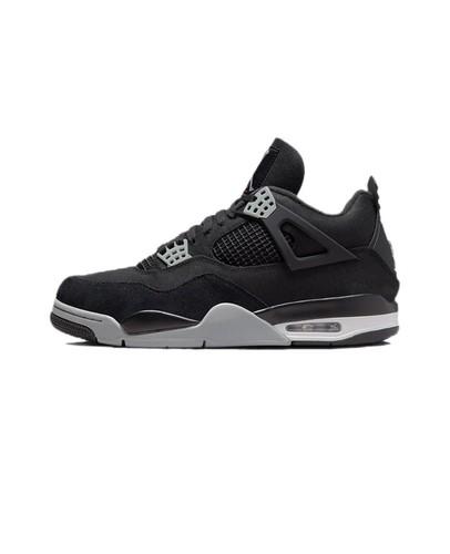 Air Jordan 4 Retro SE Low Black Canvas GS DV0553-006