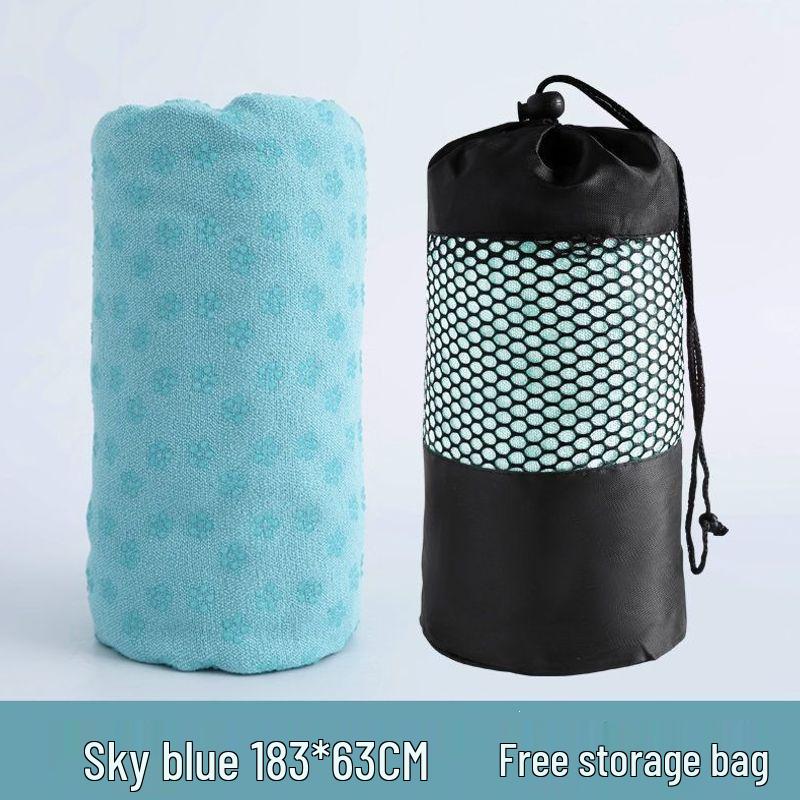 Non-Slip Yoga Mat Cover: Widened & Thickened, Sweat-Absorbing Fitness Towel