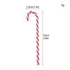 6pcs 15cm Acrylic Christmas Candy Cane Ornament Red White Xmas Tree Hanging Decor