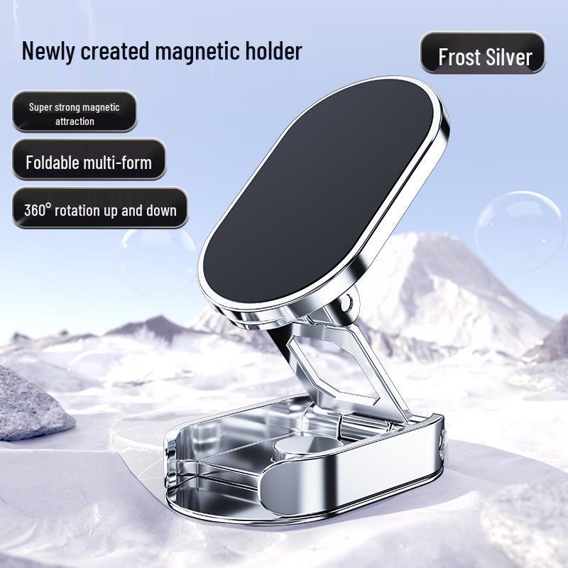 Creative 720° Rotating Magnetic Car Phone Mount: Multifunctional, Strong, Multi-Angle Design