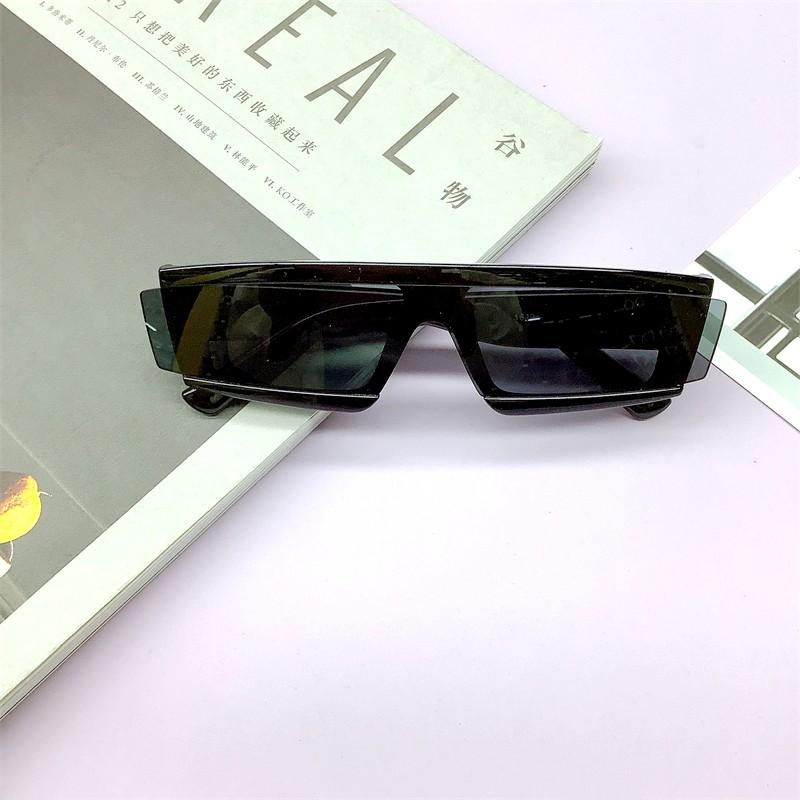 Kinder Mode Sonnenbrille Einteiliger Irregulärer Rahmen Sonnenbrille Jungen Mädchen Outdoor Reisen Uv400 Schutz Sonnenschutz Brille