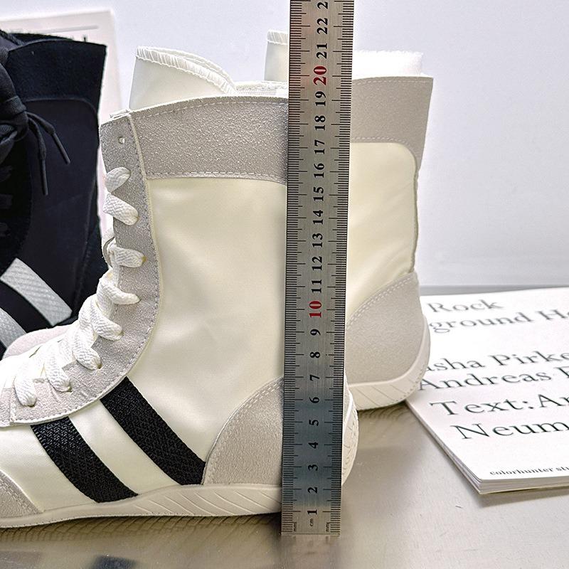 9 Retro Boxing Shoes New Short Boots Trendy Fashion Versatile Casual Shoes