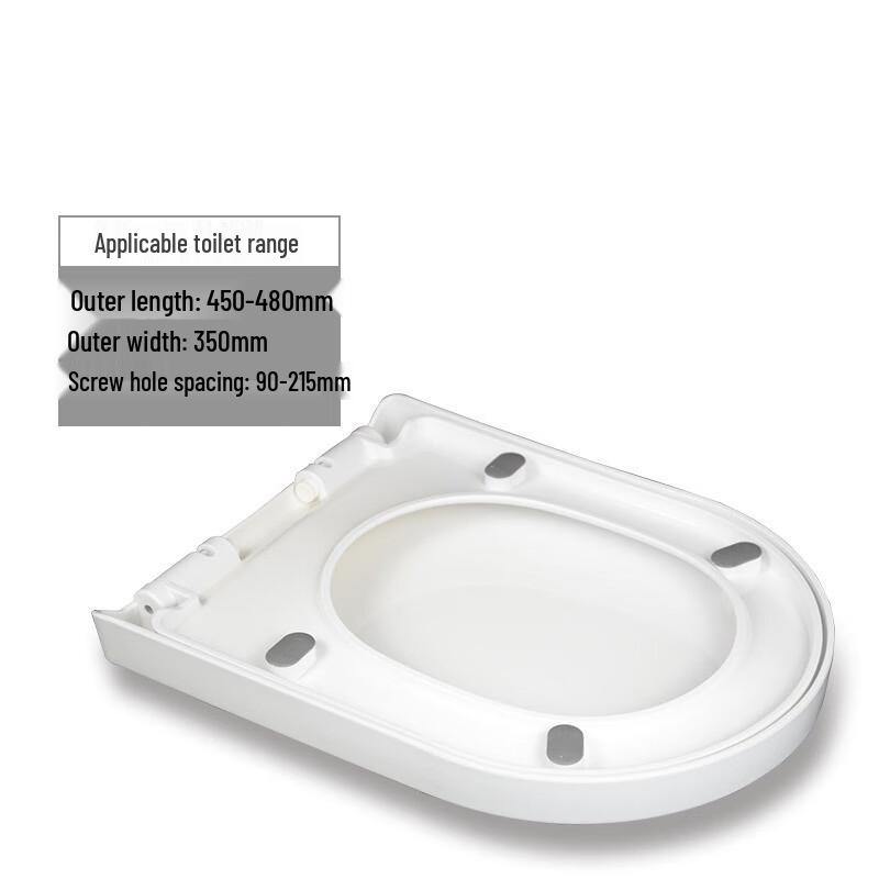 Xuanyong Slow-Close Quick-Release Toilet Seat
