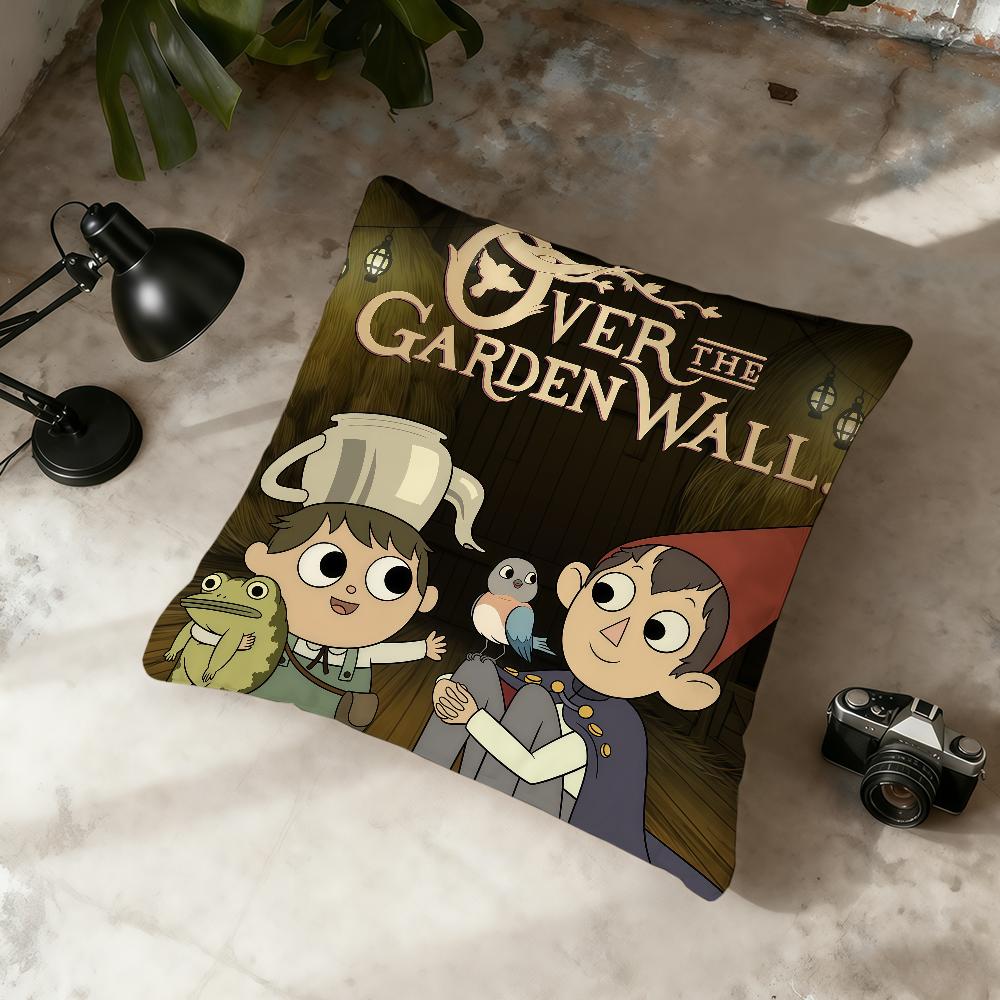 O-Over The Animation G-Garden W-Wall cushion cover Home Office Convenient Nordic Simplicity Hit With Zipper Cushion Cover 30cmx30cm