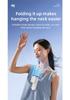 Portable Mini Handheld Fan: Silent, High-Wind Air Conditioner with Semiconductor Cooling