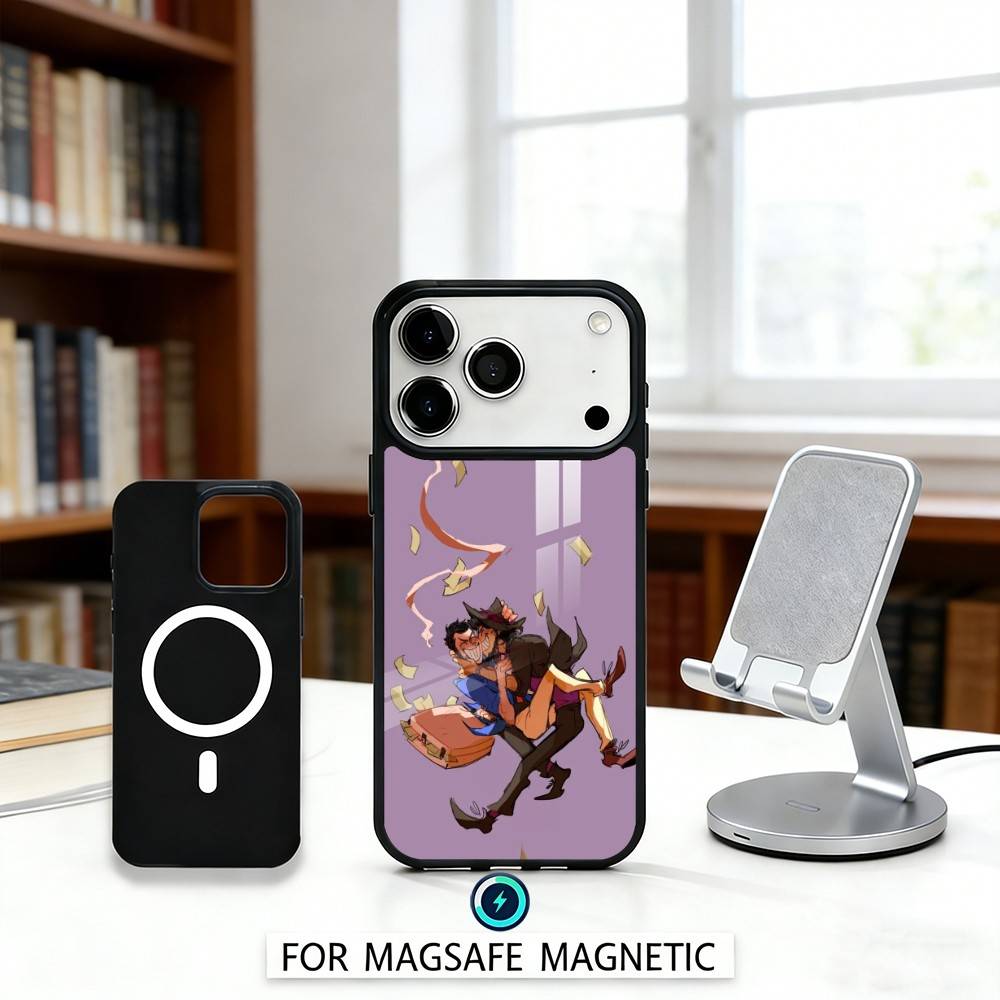 L-Lupin Anime T-Third Phone Case For iPhone 17,16,15,14,13,12,Pro,Max For Magsafe Magnetic Wireless Charging