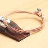 1Set Red Copper-colored Guitar Metal Strings for Folk Guitar Universal Replacement String Musical Instrument Accessories