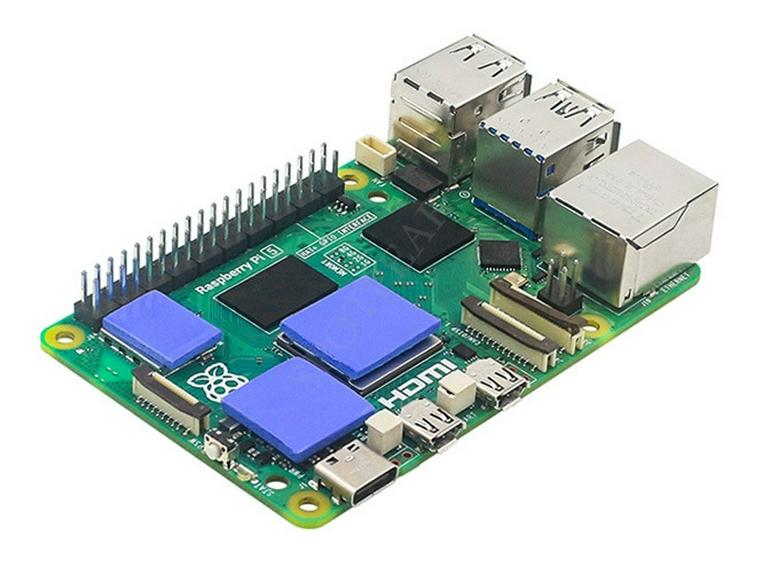 Raspberry Pi 5 Active Cooling Fan with Pure Copper/Aluminum Heat Sink