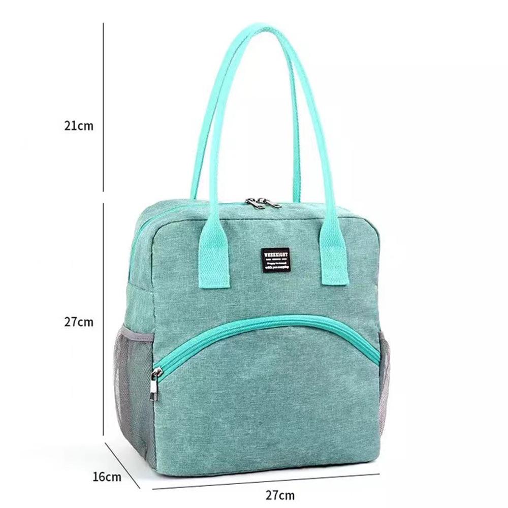 Portable Outdoor Picnic Bag Fresh Insulation Lunch Bag Thermal Insulated Bag Picnic Food Cooler Box Tote Storage Ice Bags