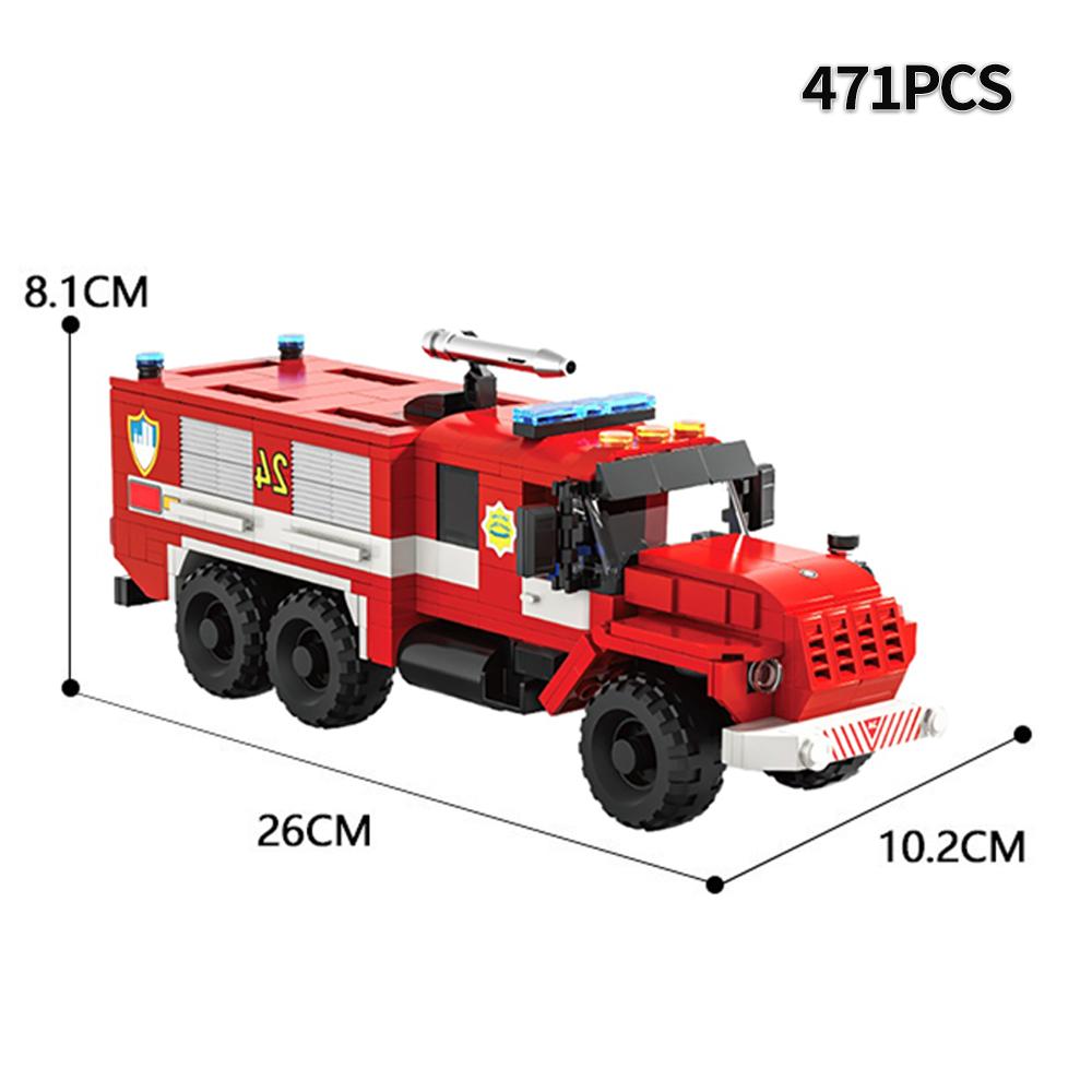 KNEW BUILT Doppeldeckerbus Krankenwagen Feuerwehrauto Polizeiauto Baustein Spielzeug-Fahrzeugmodelle Jungen Liebling Geschenk Puzzle Spielzeug