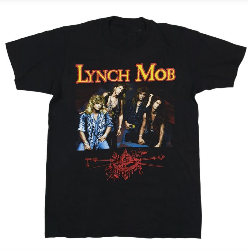 Vintage Lynch Mob Rules Tour Tee Cotton Unisex Shirt M
