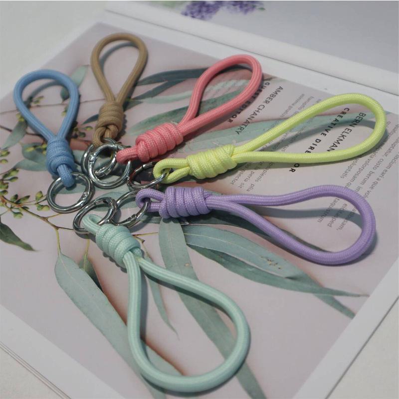 Multifunctional Mobile Phone and Water Cup Lanyard with Handmade Keychain Pendant