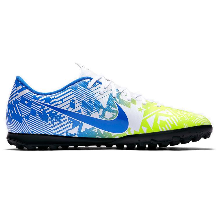Nike Vapor 13 Club Njr Tf Turf White/Volt/Black/Racer Blue Yellow AT8000-104