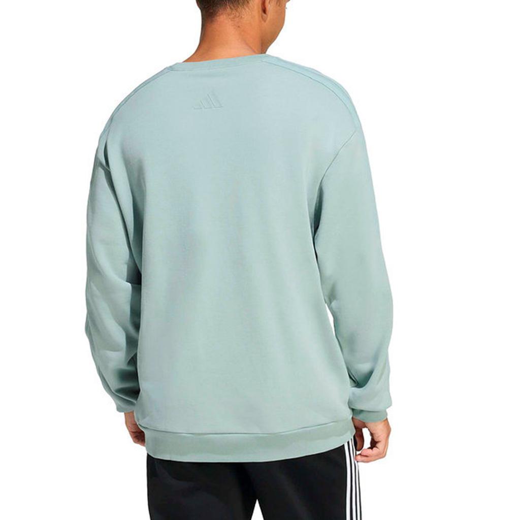 Adidas Striped Long Sleeve Crew Neck Sweatshirt Men sweatshirts JZ5067