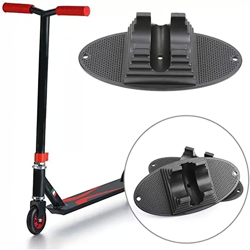 Scooterställ Hållare 1 st Hjulklämma Ställ med Halkfri Bas, Fast Fäste för Utomhussporter Scooterställ för Elscooter och Cykelställ
