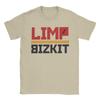 Limp Bizkit T-Shirt Unisex Unisex Punk Musik Lustig Reines Baumwoll-T-Shirt Rundhals Kurzarm T-Shirt Sommer Oberteile