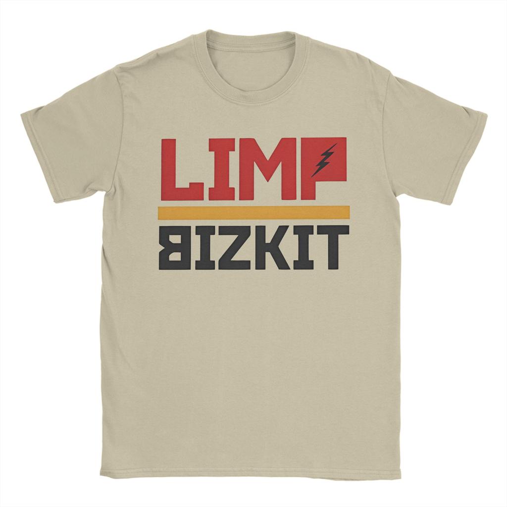 Limp Bizkit T-Shirt Unisex Unisex Punk Musik Lustig Reines Baumwoll-T-Shirt Rundhals Kurzarm T-Shirt Sommer Oberteile