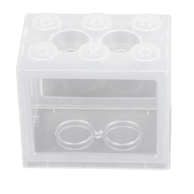 Small Betta Fish Tank Transparent Acrylic Explosionproof Portable Miniature Fish Tank Aquarium for