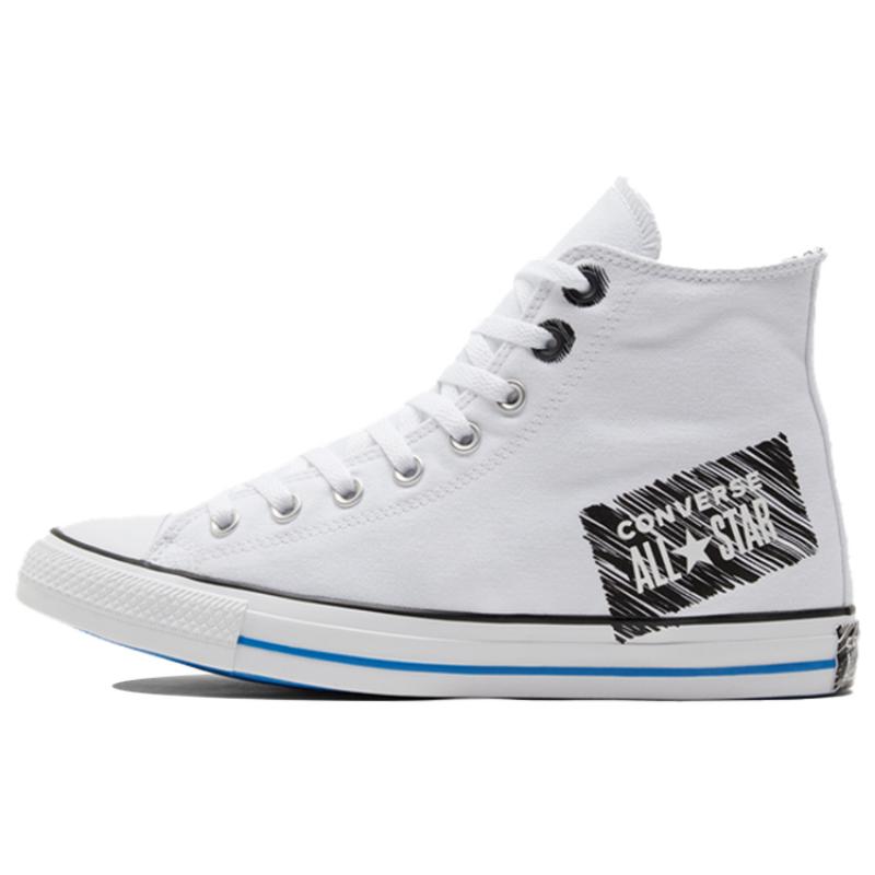 

Converse Chuck Taylor All Star Винтажные Универсальные Высокие Эспадрильи Унисекс Стандартные Белые и Черные 35