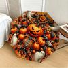 1pc Halloween Pumpkins Automatic Open/Close Umbrella, Folding Compact Umbrella with Lightweight Design for Women/Men Yy251028164