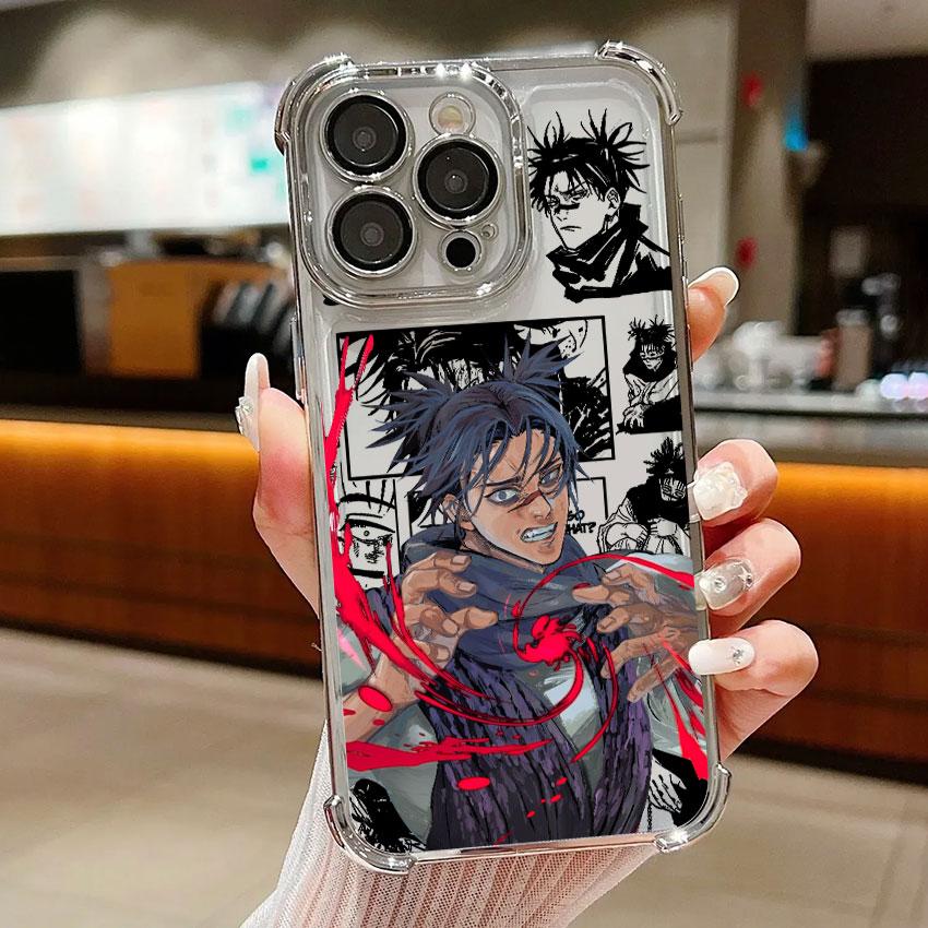 

Jujutsu Anime Kaisens For Samsung Galaxy A56 Clear Case A55 A54 A52 A53 5G A36 A34 A35 A33 A73 A26 A25 A16 06 Silver Phone Cover Galaxy A51 4G