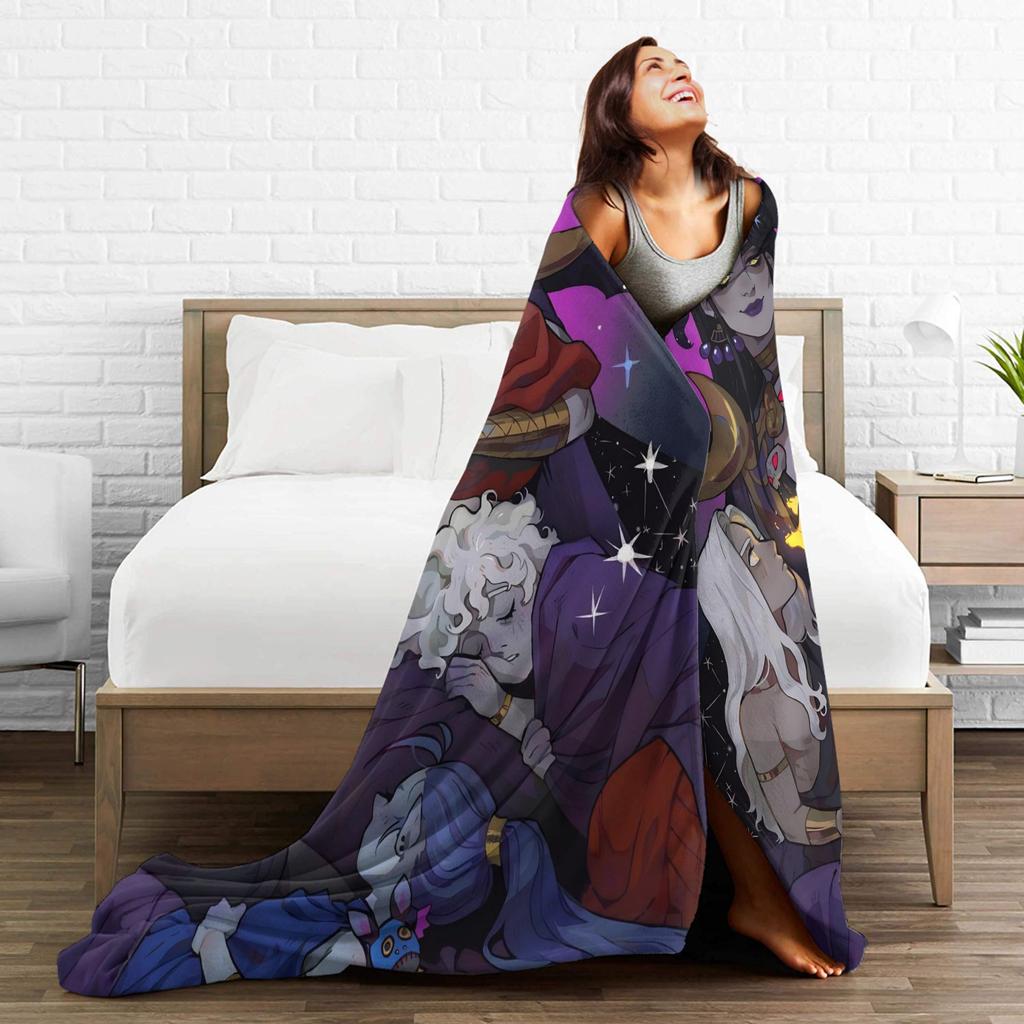 Hades Zagreus Plush Blankets Girls Boys Flannel Bedding Throws For Bedroom Soft Warm Design Quality Bedspread Birthday Gift