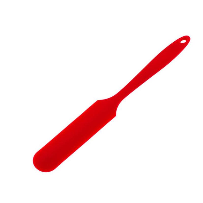 Silicone Spatula Stir Heat Resistant Flexible Silicone Long Spatula Cream Spatula Long Scraper Food Grade Easy To Wash