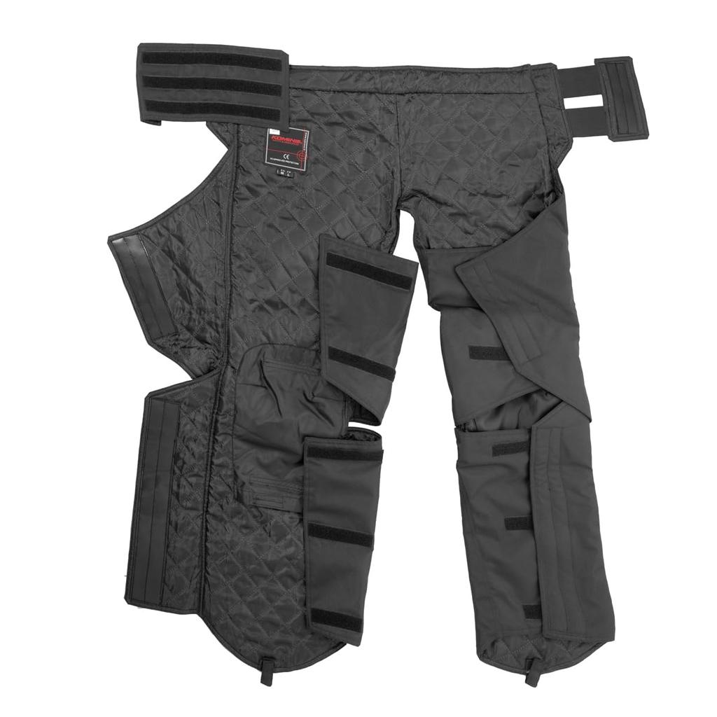 KOMINE 2025 Model Quick for Windproof and Size M PK-902 Overpants, Bestia, Motorcycles, Autumn/Winter, Warm, Olive,