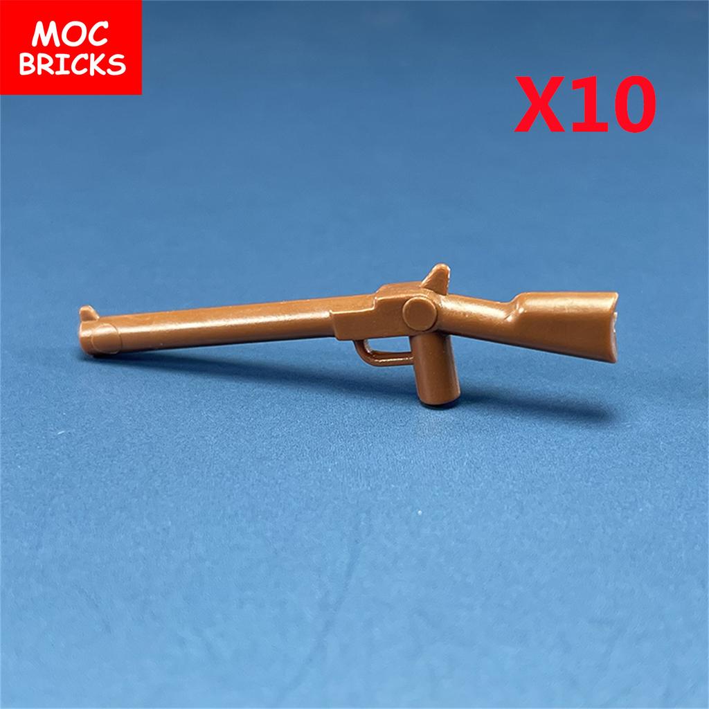 MOC Bricks Sleeve Sword Gun Knife Whip Bow Arrow Oil Bottle Box Soldier Army Action Figure Building Blocks Dolls Boys Toys