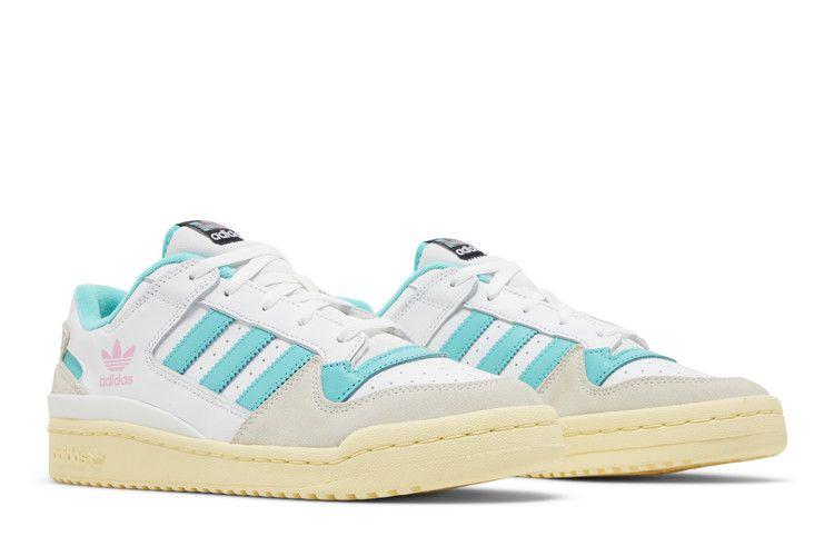 Men's Sneakers adidas Forum Low White Mint Footwear White/Bliss Pink/Mint Rush