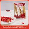 ZISIZ Bamboo Fruit Skewers & Picks