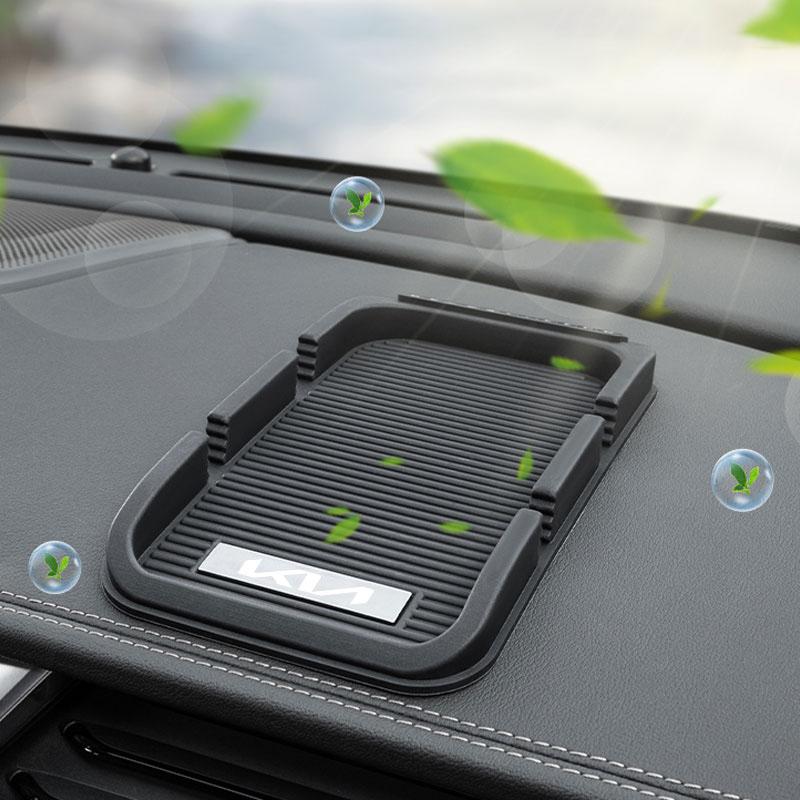 Car Non-Slip Mat Slide-Proof Pad Dashboard Sticky Dash Phone Mobile Holder For KIA RIO 2 3 4 5 Xline X Line Car Accessories