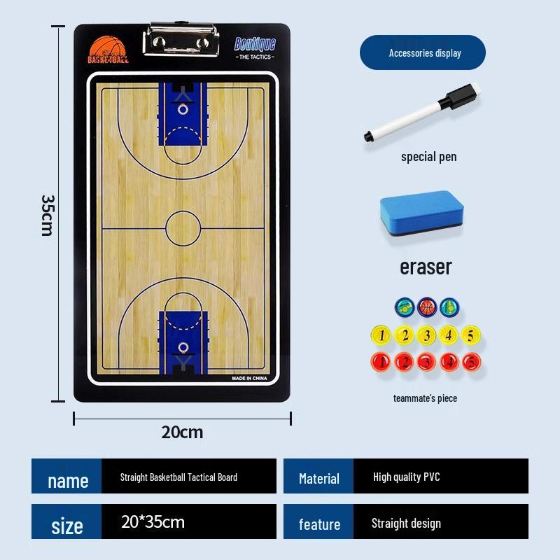 

Magnetic PVC Basketball Coaching Board - Tactical Diagram & Match Demo Board