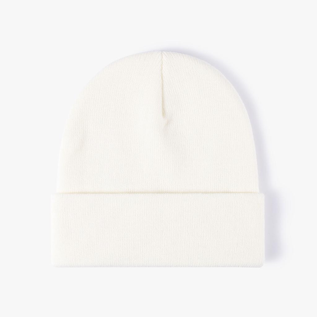 Hat, Winter, Versatile, Students, Knitted Cap, Men, Fashion Warm, Cold Cap, Thickened, Ear Protection, Black Woolen Cap