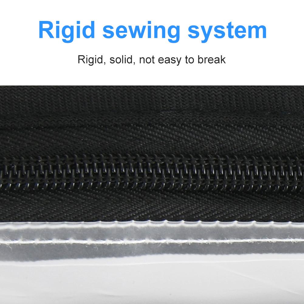 Electric Guitar Bag Transparent Padded Guitar Bag Double Zipper Guitar Backpack for 39 Inch Guitars