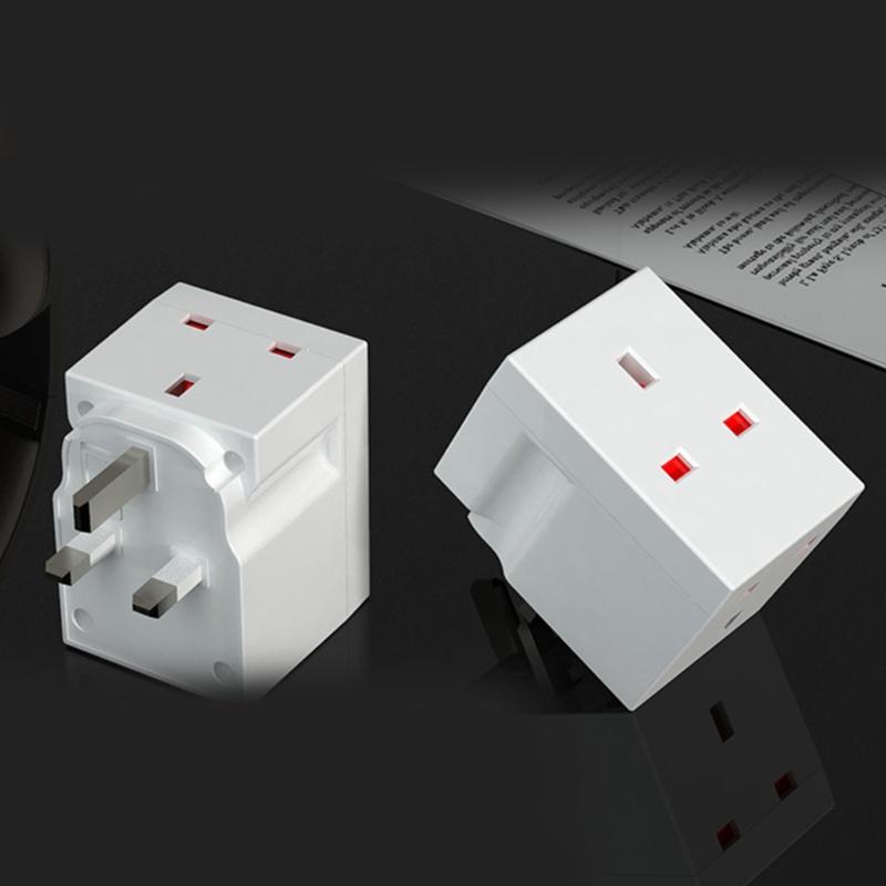 Power Extender Multiplug Block for Kitchen Office PC TV ndoor Lighting 250V 13 Amp 3 Way Triple Plug Adaptor Multi Plugs
