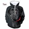 Newest Labrador Retriever 3D Hoodie Personality Fashion Pet Dog Men Women Fun Casual Hip-hop Pullover Hoodie