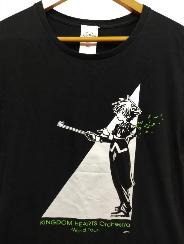 Kingdom Hearts Orchestra World Tour T-shirt size S-5XL XL