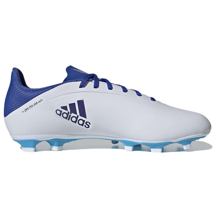 Adidas X Speedflow.4 FG White Legacy Indigo Unisex Sneakers Cloud-White Sky-Rush GW7515
